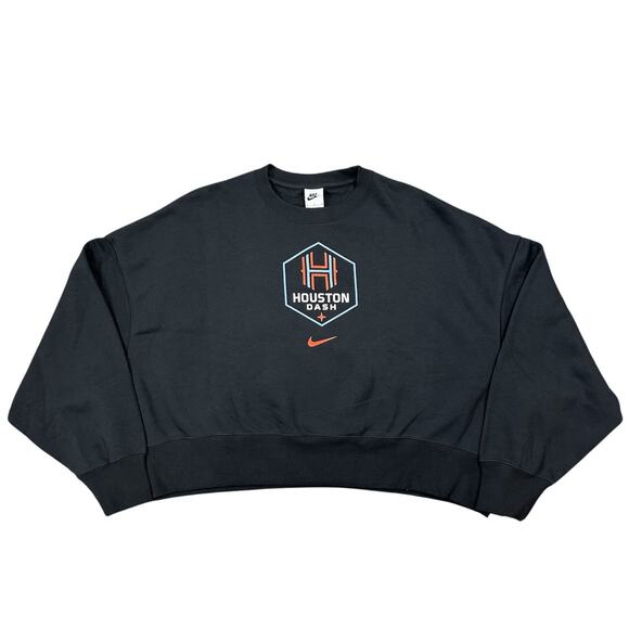 Nike Houston Dash Sweatshirt Womens Large Oversized Phoenix Fleece Crewneck NEW - Picture 1 of 5